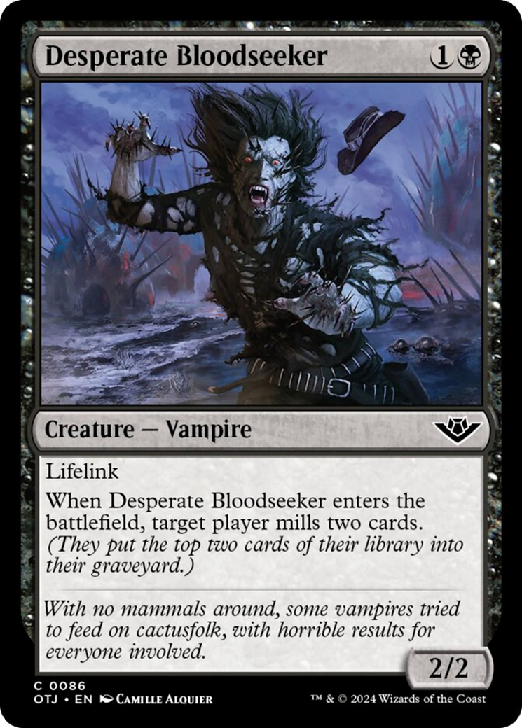 Desperate Bloodseeker [Outlaws of Thunder Junction] - Destination Retro