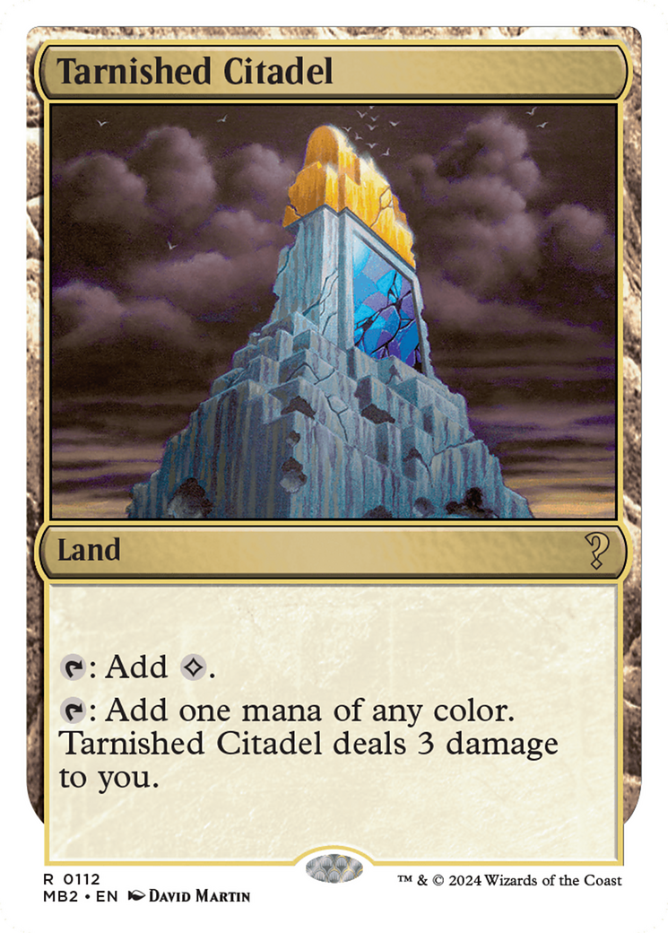 Tarnished Citadel (White Border) [Mystery Booster 2] - Destination Retro
