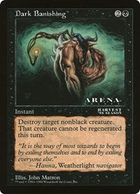 Dark Banishing (Oversized) [Oversize Cards] - Destination Retro