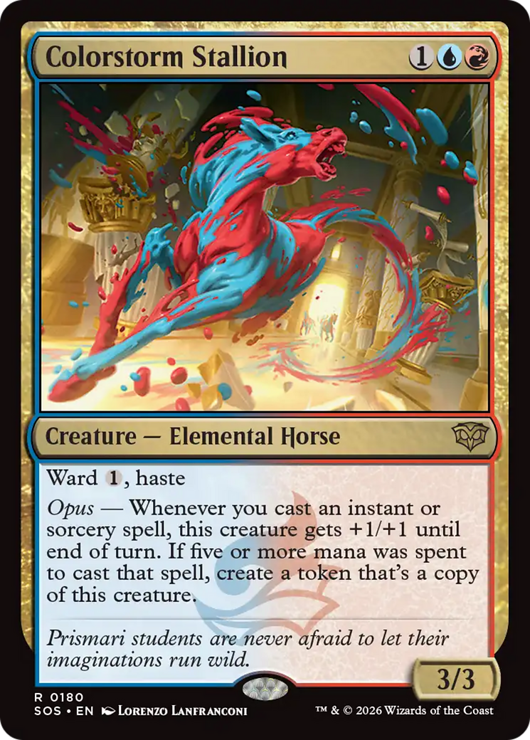 Colorstorm Stallion [Secrets of Strixhaven] - Destination Retro