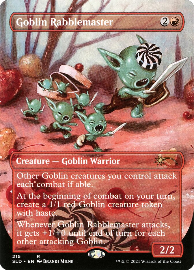 Goblin Rabblemaster [Secret Lair Drop Series] - Destination Retro