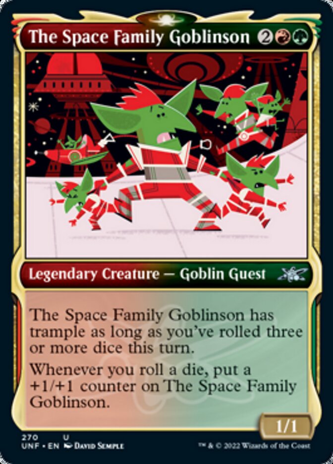 The Space Family Goblinson (Showcase) [Unfinity] - Destination Retro