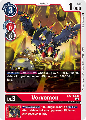 Vorvomon [EX3-005] [Draconic Roar] - Destination Retro