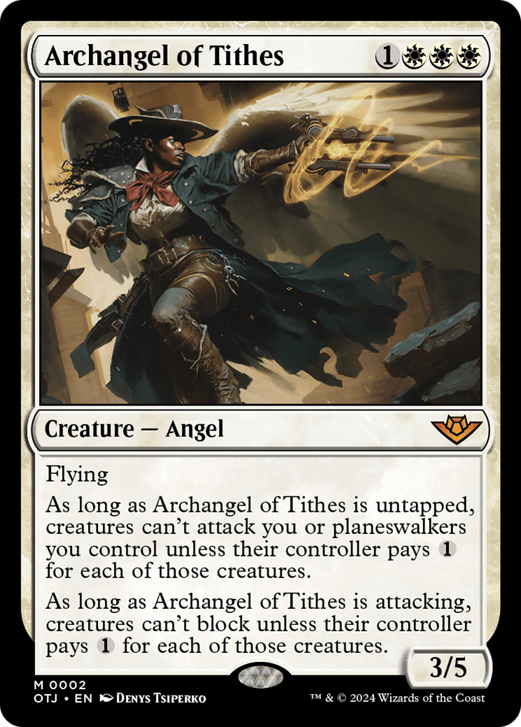 Archangel of Tithes [Outlaws of Thunder Junction] - Destination Retro