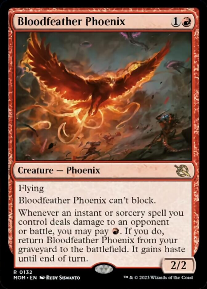 Bloodfeather Phoenix [March of the Machine] - Destination Retro