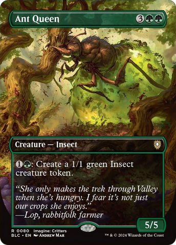 Ant Queen (Borderless) [Bloomburrow Commander] - Destination Retro