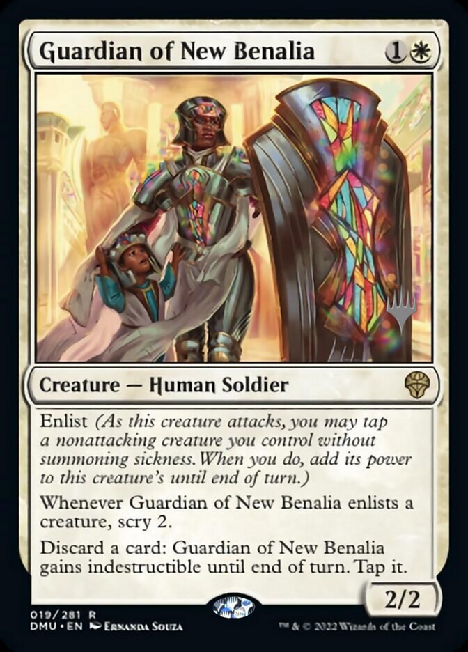 Guardian of New Benalia (Promo Pack) [Dominaria United Promos] - Destination Retro