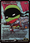 Dark Leo & Shredder (Showcase) [Teenage Mutant Ninja Turtles] - Destination Retro