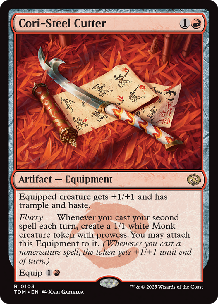 Cori-Steel Cutter [Tarkir: Dragonstorm] - Destination Retro