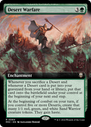 Desert Warfare (Extended Art) (Ripple Foil) [Modern Horizons 3 Commander] - Destination Retro