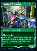 Spring-Leaf Avenger (Showcase Ninja) [Kamigawa: Neon Dynasty] - Destination Retro