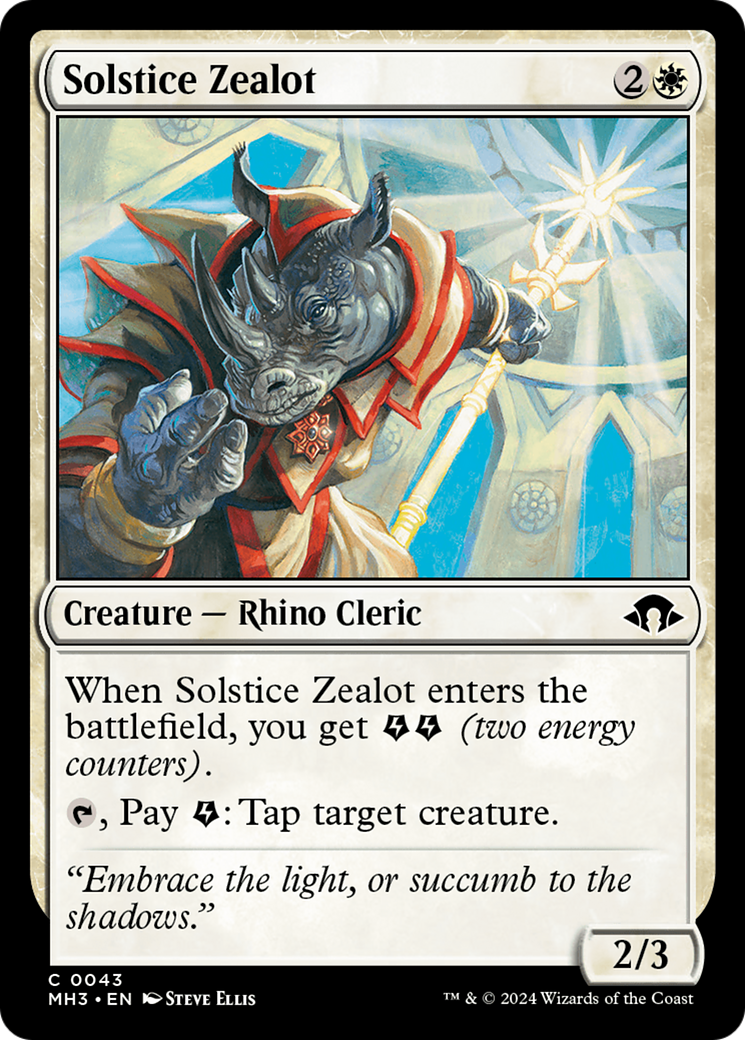 Solstice Zealot [Modern Horizons 3] - Destination Retro