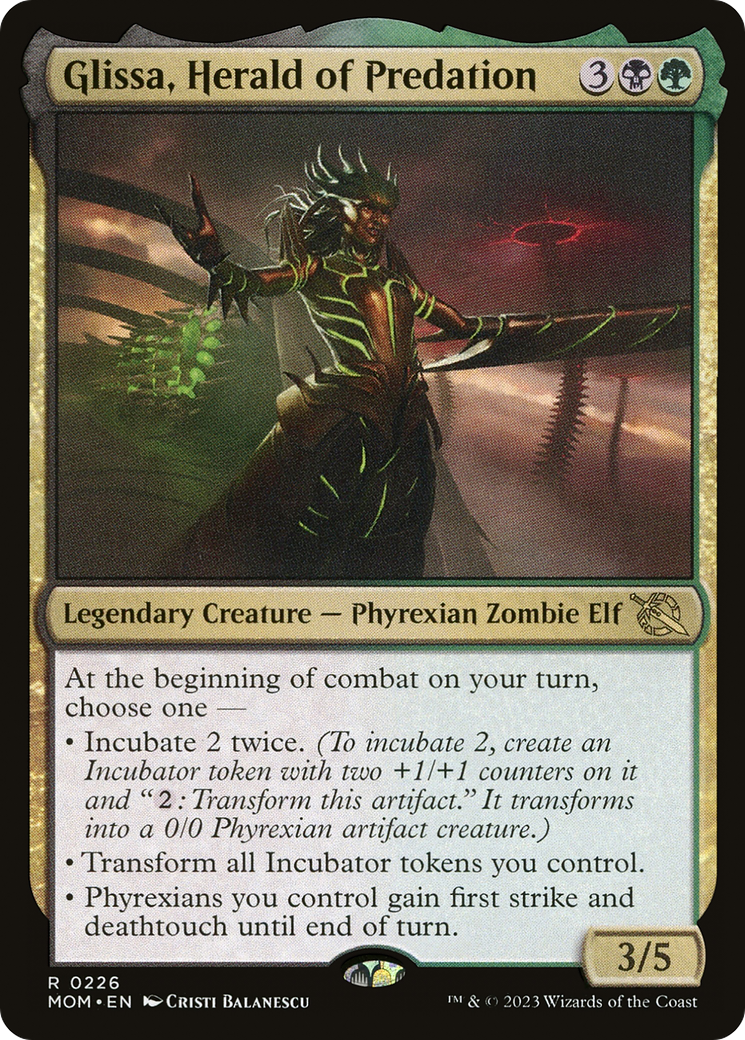 Glissa, Herald of Predation [March of the Machine] - Destination Retro