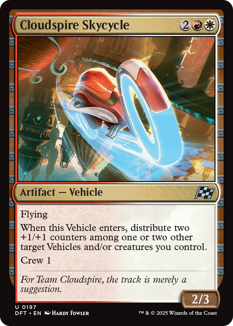 Cloudspire Skycycle [Aetherdrift] - Destination Retro