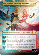 Len and Rin, Harmony Incarnate - The Royal Scions (Rainbow Foil) [Secret Lair Drop Series] - Destination Retro