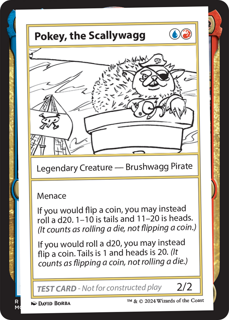 Pokey, the Scallywagg [Mystery Booster 2 Playtest Cards] - Destination Retro