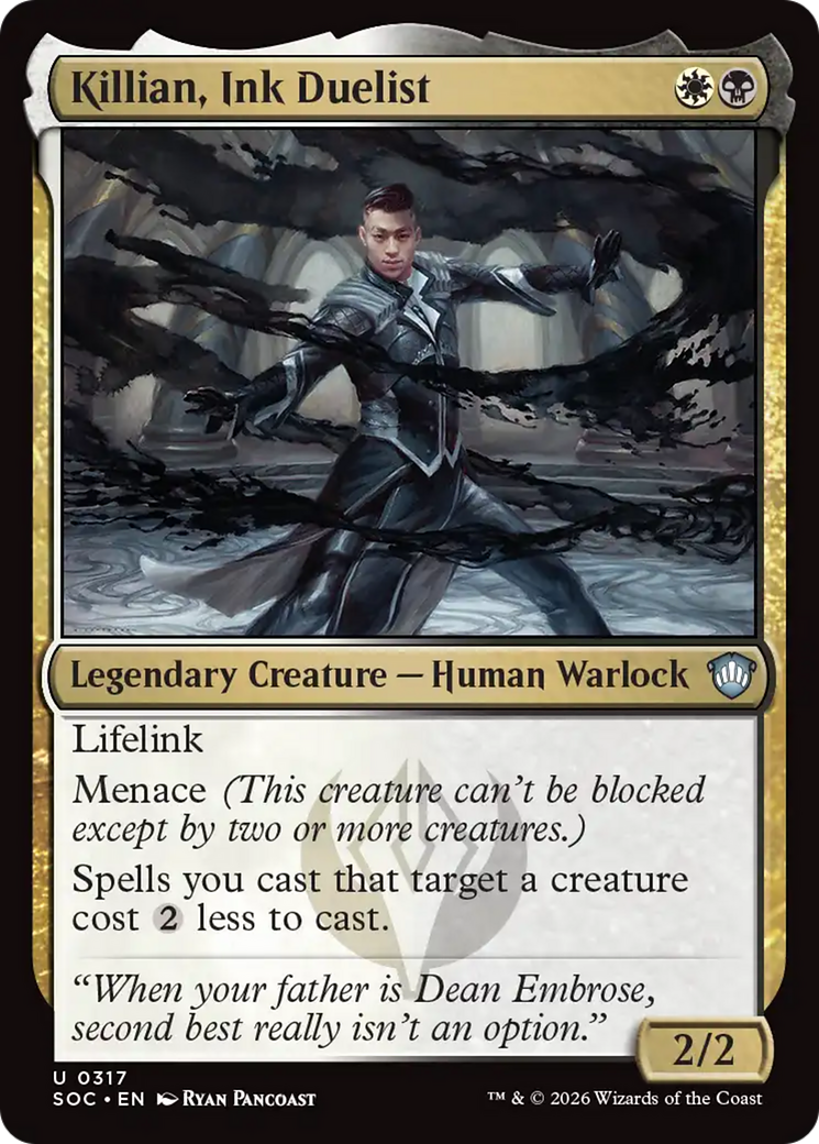 Killian, Ink Duelist [Secrets of Strixhaven Commander] - Destination Retro