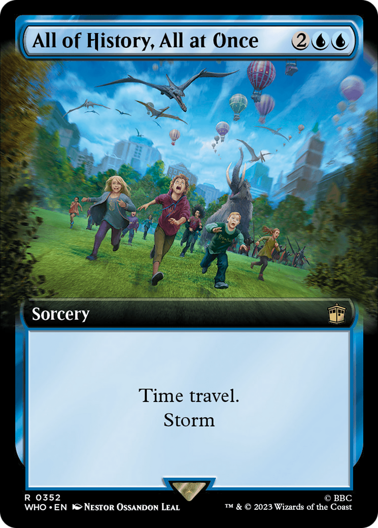All of History, All at Once (Extended Art) [Doctor Who] - Destination Retro