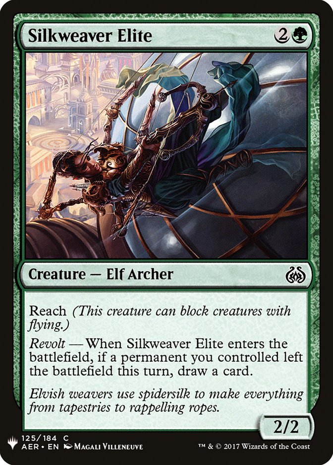 Silkweaver Elite [Mystery Booster] - Destination Retro