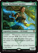 Nissa, Worldsoul Speaker [Aetherdrift Commander] - Destination Retro