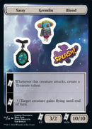 Sassy Gremlin Blood [Unfinity Stickers] - Destination Retro