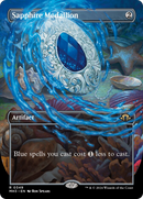 Sapphire Medallion (Borderless) [Modern Horizons 3] - Destination Retro