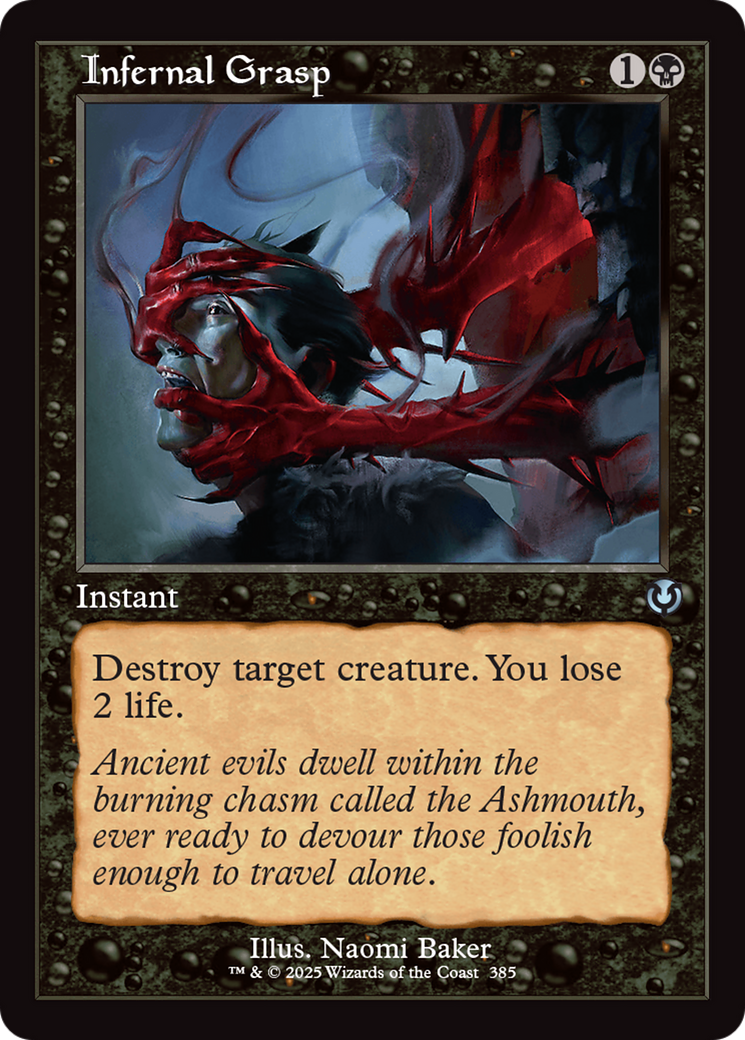 Infernal Grasp (Retro Frame) [Innistrad Remastered] - Destination Retro
