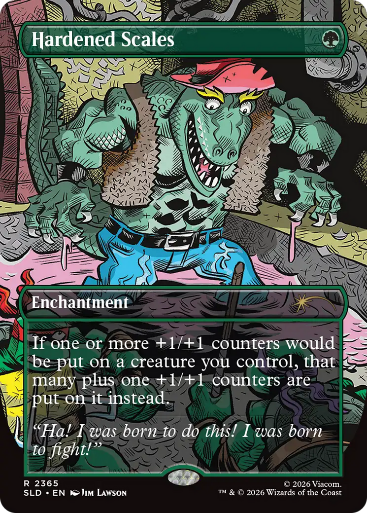 Hardened Scales [Secret Lair Drop Series] - Destination Retro