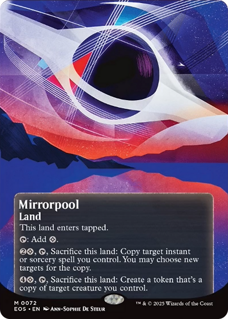 Mirrorpool (0072) (Borderless) [Edge of Eternities: Stellar Sights] - Destination Retro