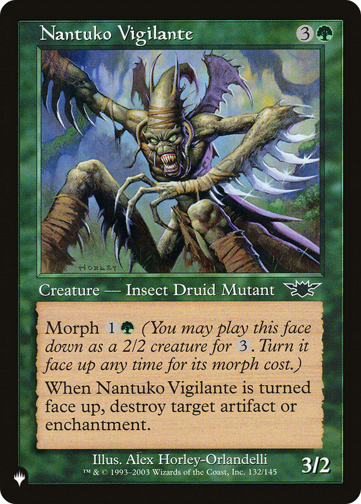 Nantuko Vigilante [The List] - Destination Retro