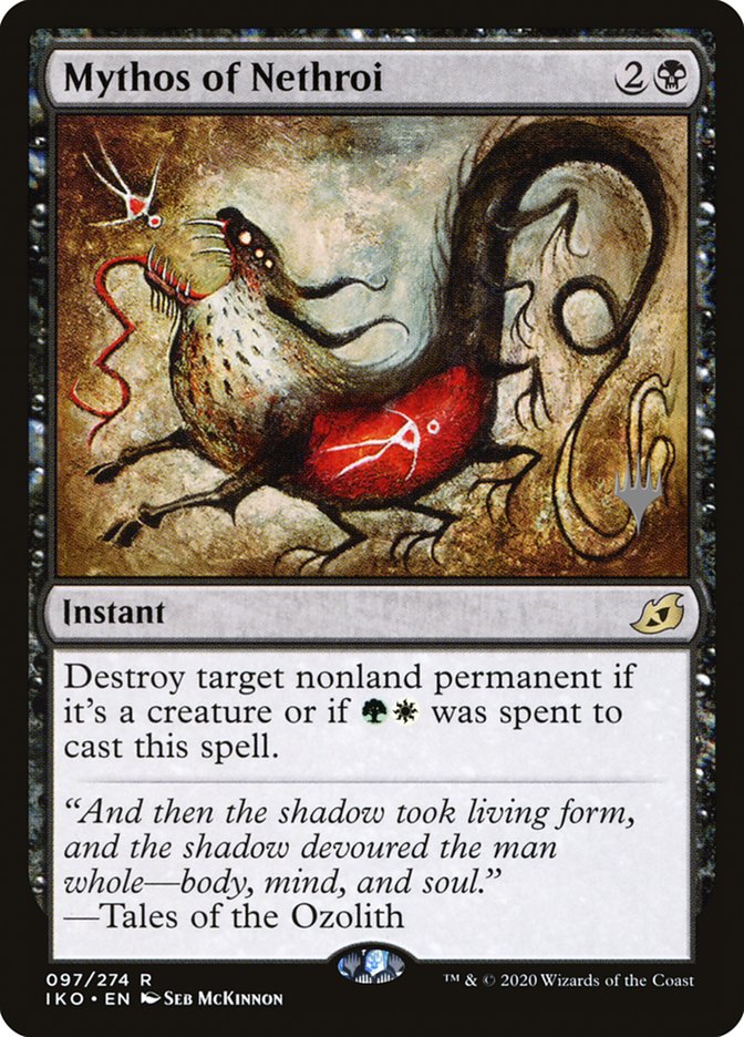 Mythos of Nethroi (Promo Pack) [Ikoria: Lair of Behemoths Promos] - Destination Retro