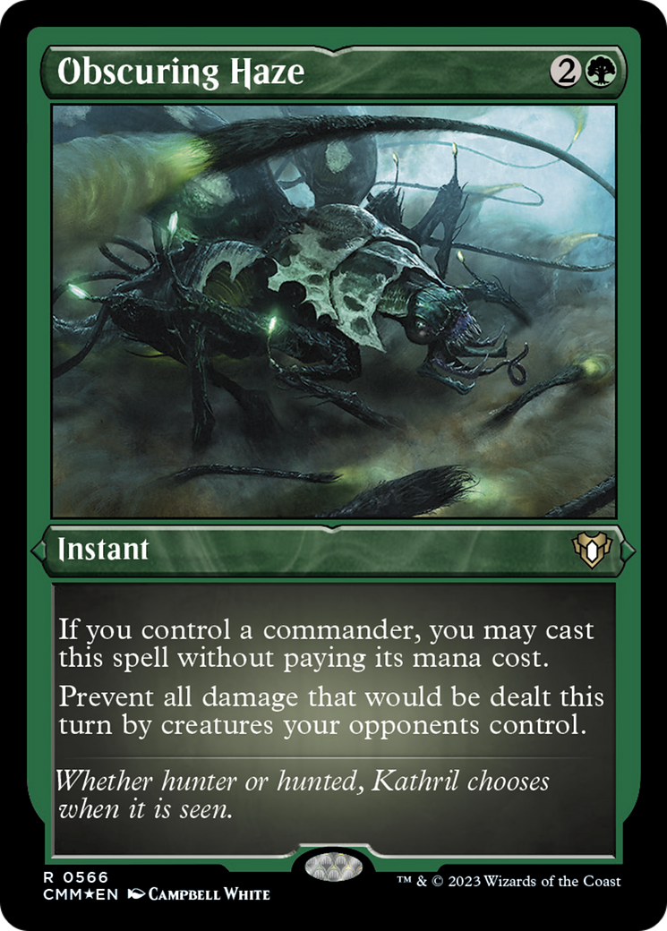 Obscuring Haze (Foil Etched) [Commander Masters] - Destination Retro