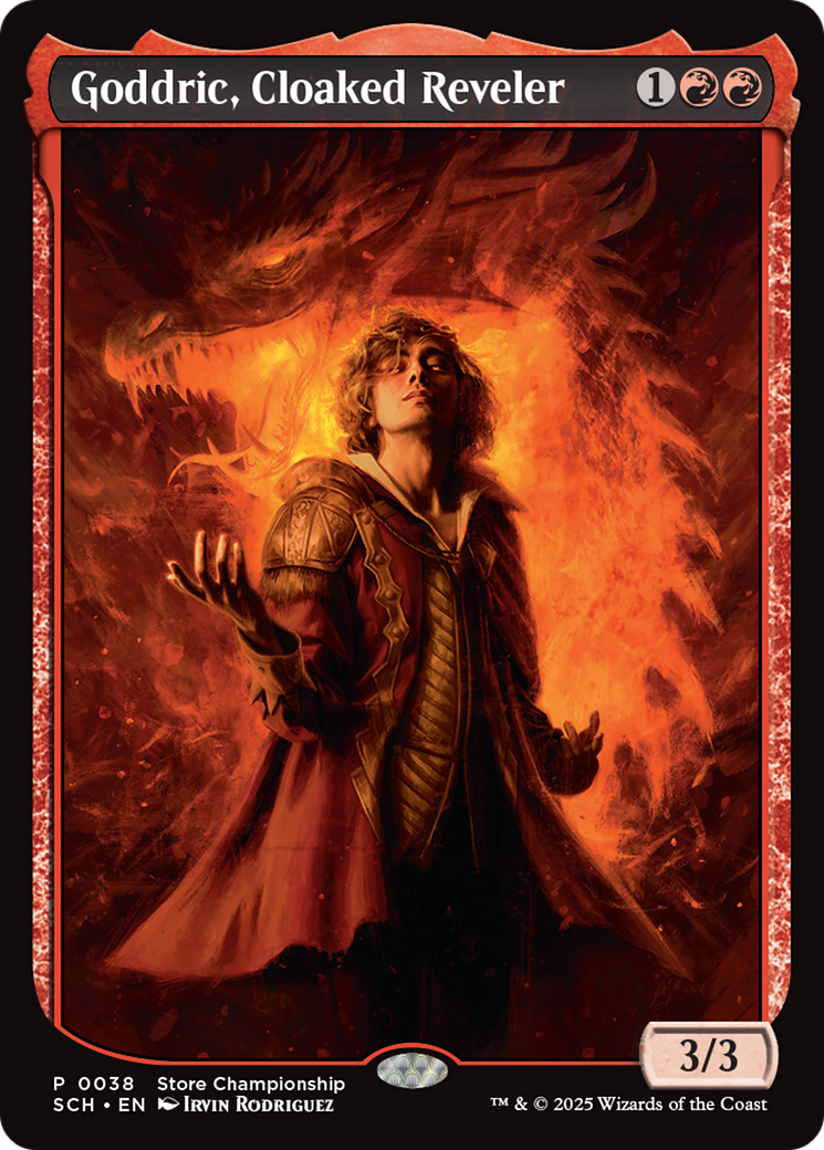 Goddric, Cloaked Reveler (Winner) [Store Championships 2026] - Destination Retro