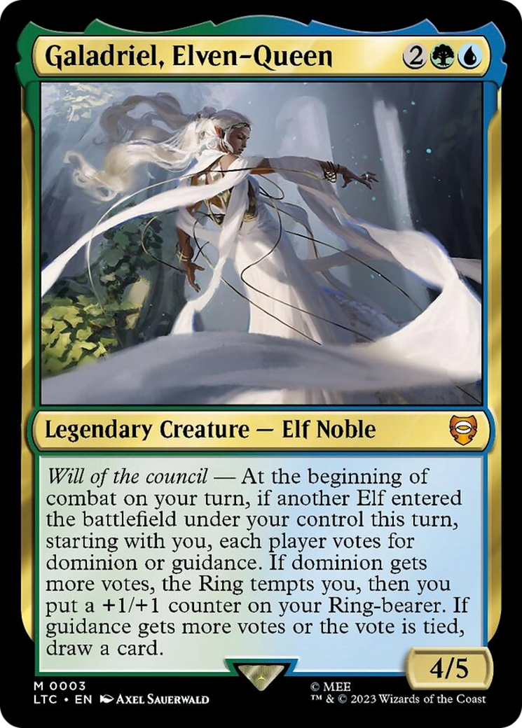 Galadriel, Elven-Queen [The Lord of the Rings: Tales of Middle-Earth Commander] - Destination Retro