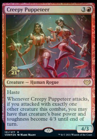 Creepy Puppeteer [Innistrad: Crimson Vow Prerelease Promos] - Destination Retro