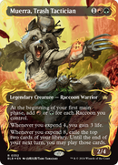 Muerra, Trash Tactician (Borderless) (Raised Foil) [Bloomburrow] - Destination Retro