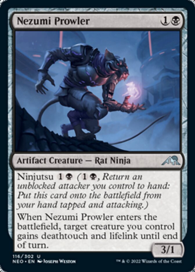 Nezumi Prowler [Kamigawa: Neon Dynasty] - Destination Retro