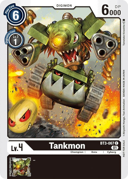 Tankmon [BT3-067] (Tamer Party Vol. 4) [Release Special Booster Promos] - Destination Retro