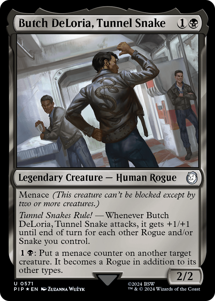 Butch DeLoria, Tunnel Snake (Surge Foil) [Fallout] - Destination Retro