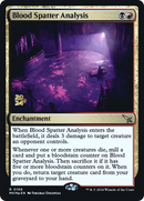 Blood Spatter Analysis [Murders at Karlov Manor Prerelease Promos] - Destination Retro
