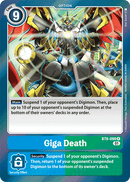 Giga Death [BT8-099] [New Awakening] - Destination Retro