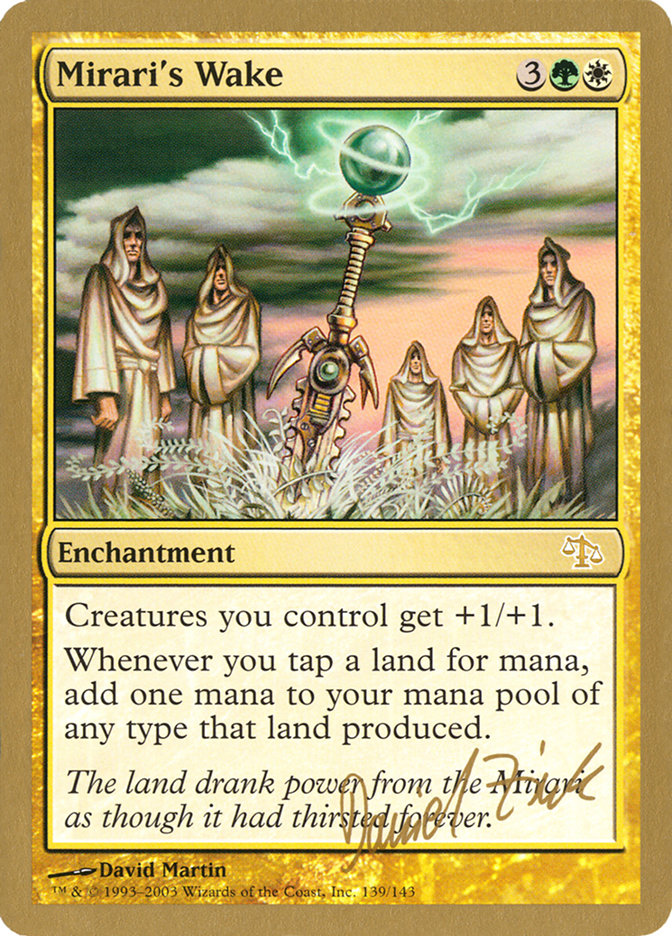 Mirari's Wake (Daniel Zink) [World Championship Decks 2003] - Destination Retro