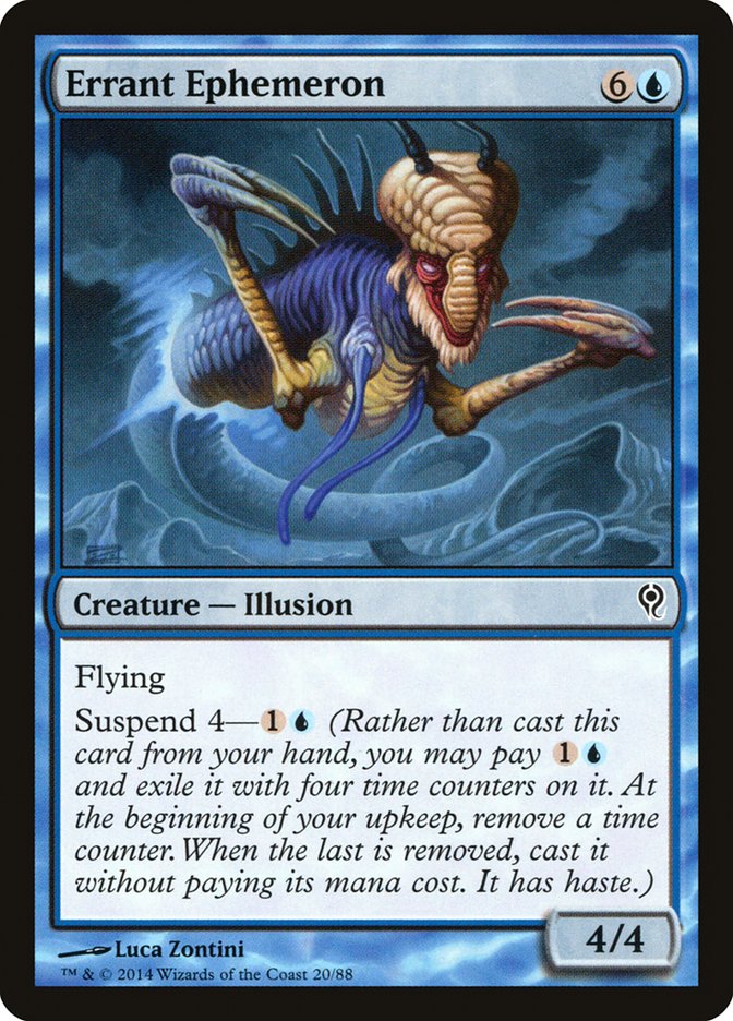 Errant Ephemeron [Duel Decks: Jace vs. Vraska] - Destination Retro