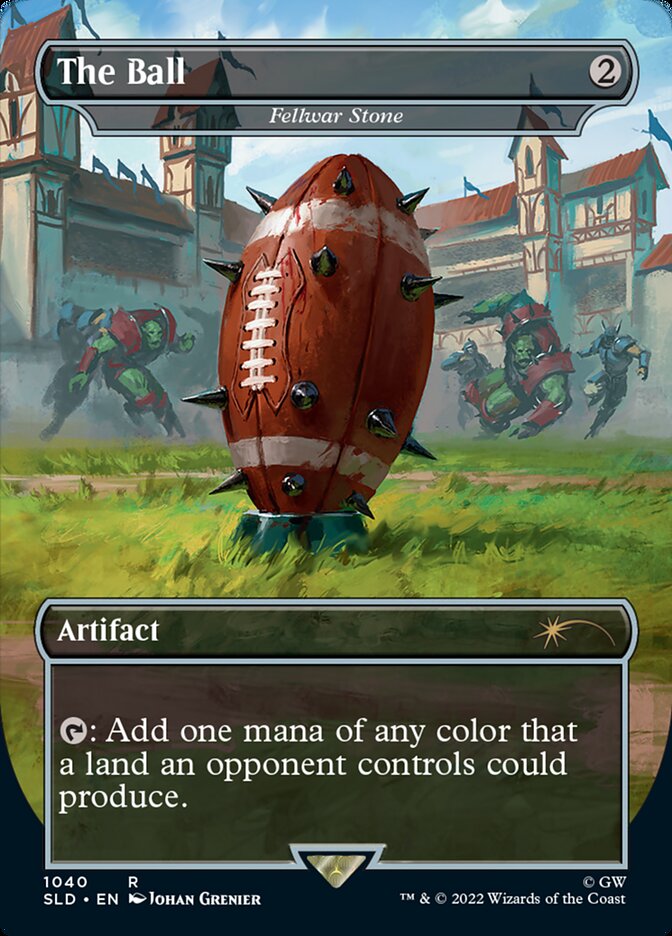The Ball - Fellwar Stone (Borderless) [Secret Lair Drop Series] - Destination Retro