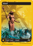 Island (0513) (First-Place Foil) [Aetherdrift] - Destination Retro