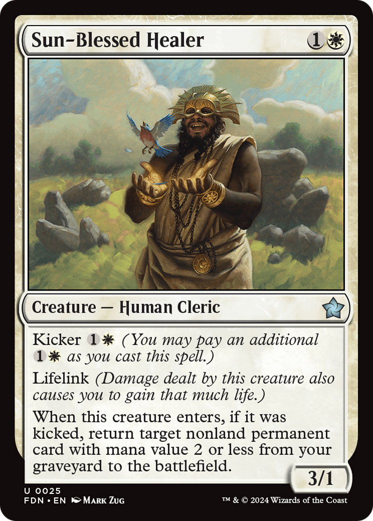 Sun-Blessed Healer [Foundations] - Destination Retro
