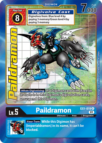 Paildramon [EX1-019] (Alternate Art) [Classic Collection] - Destination Retro