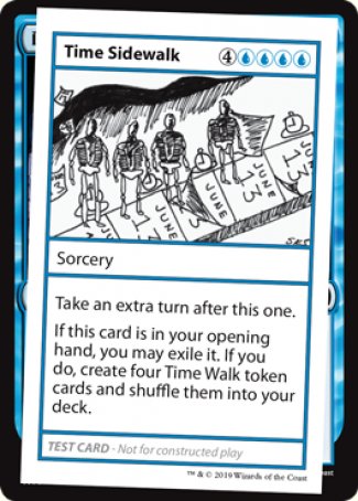 Time Sidewalk (2021 Edition) [Mystery Booster Playtest Cards] - Destination Retro