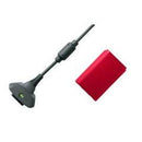 Red Rechargeable Controller Battery Pack - Xbox 360 - Destination Retro