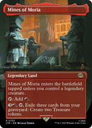 Mines of Moria (Borderless Alternate Art) (Surge Foil) (753) [The Lord of the Rings: Tales of Middle-Earth] - Destination Retro